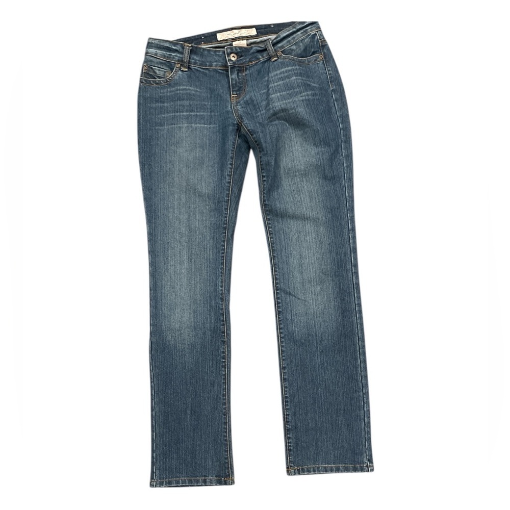 BRODY W29 blue straight leg low rise jeans